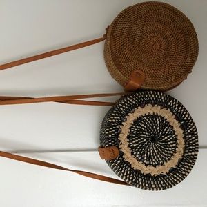 Round Rattan Bags